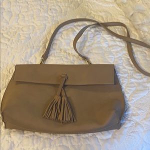 Anthropologie clutch with attachable strap